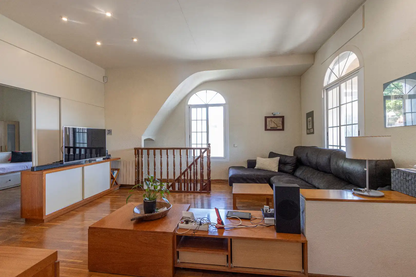 Living room of Houses for sale in El Masnou  with Air Conditioner, Heating and Private garden