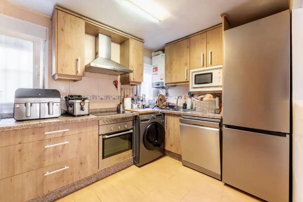 Kitchen of Flat for sale in Madrid  with Air Conditioner