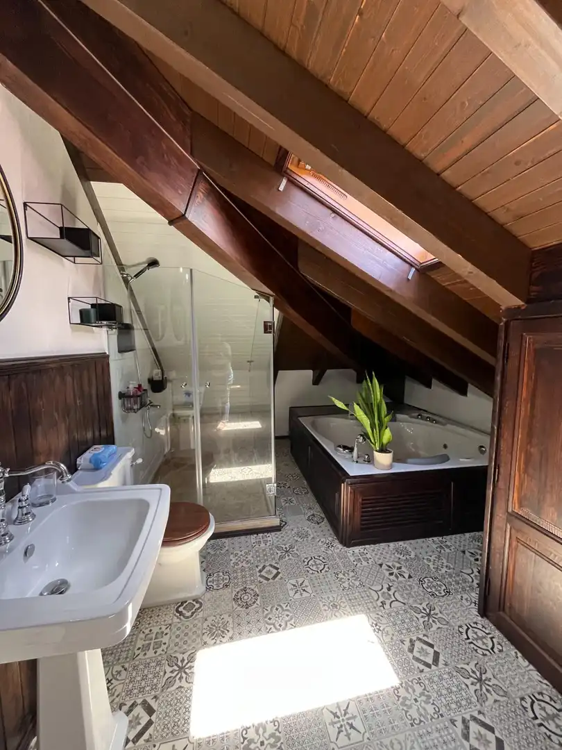 Baño de Casa o chalet en venta en Moya (Las Palmas) con Jardín privado, Terraza y Amueblado
