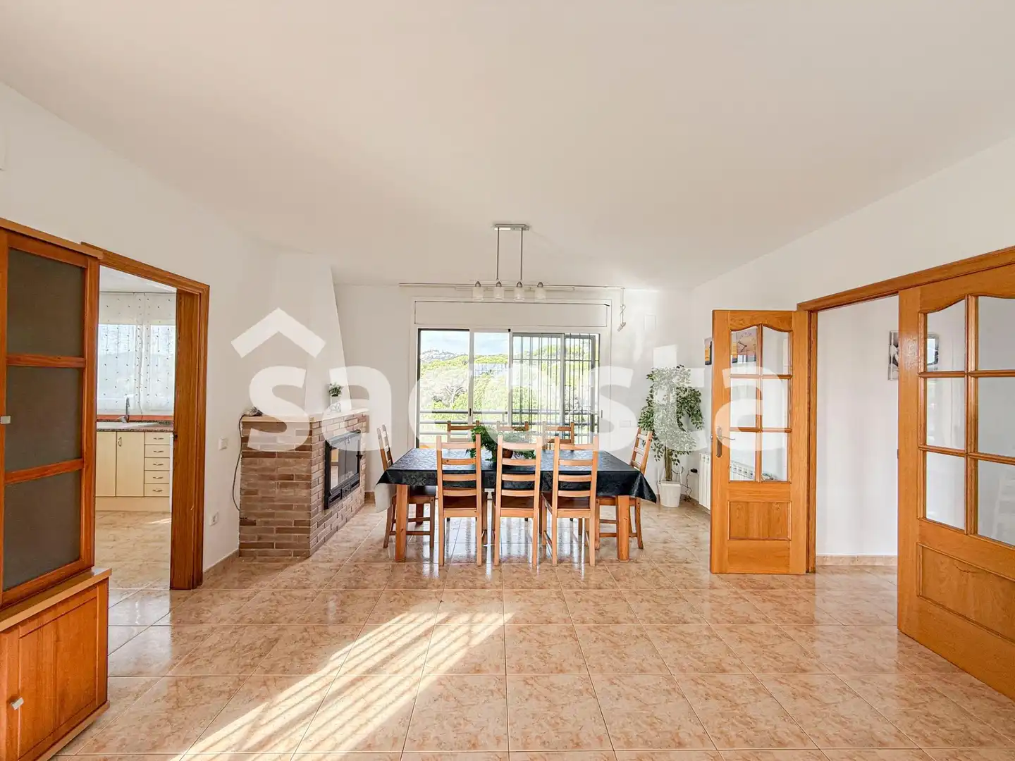 Comedor de Casa o chalet en venta en Lloret de Mar con Aire acondicionado, Calefacción y Jardín privado