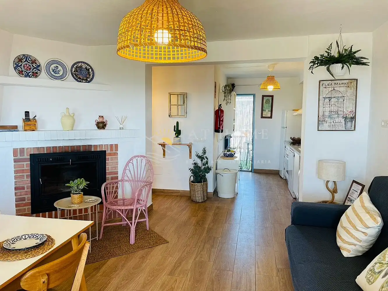 Sala de estar de Casa o chalet de alquiler en Torrox con Piscina