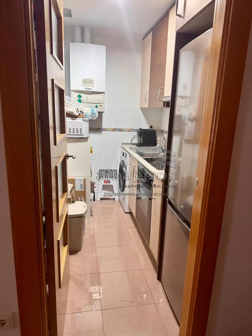 Cocina de Apartamento en venta en Albacete con Aire acondicionado, Calefacción y Amueblado
