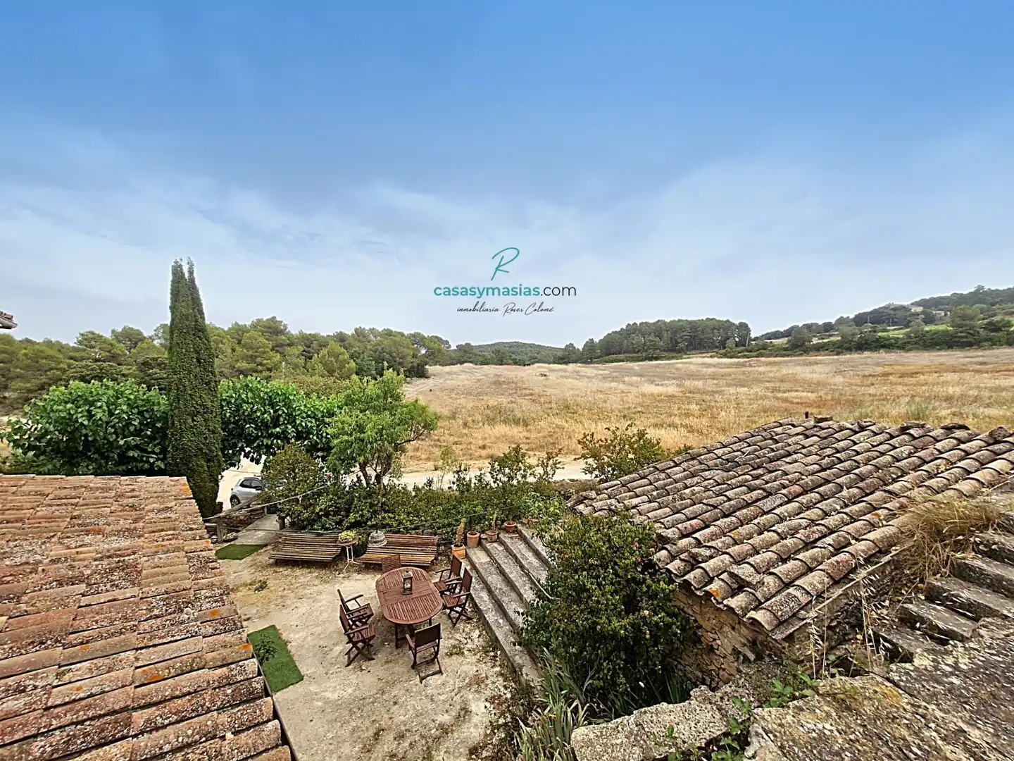 Jardí de Finca rústica en venda en Sant Martí Sarroca amb Calefacció, Jardí privat i Parquet