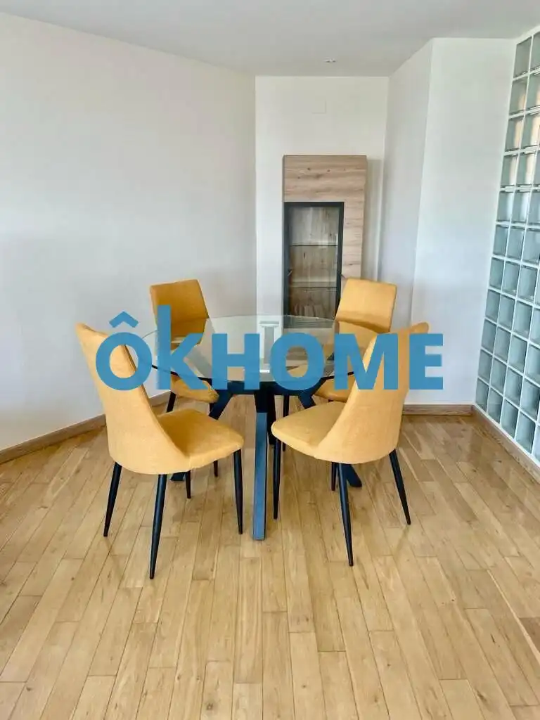 Comedor de Piso de alquiler en Valencia con Aire acondicionado, Jardín privado y Terraza