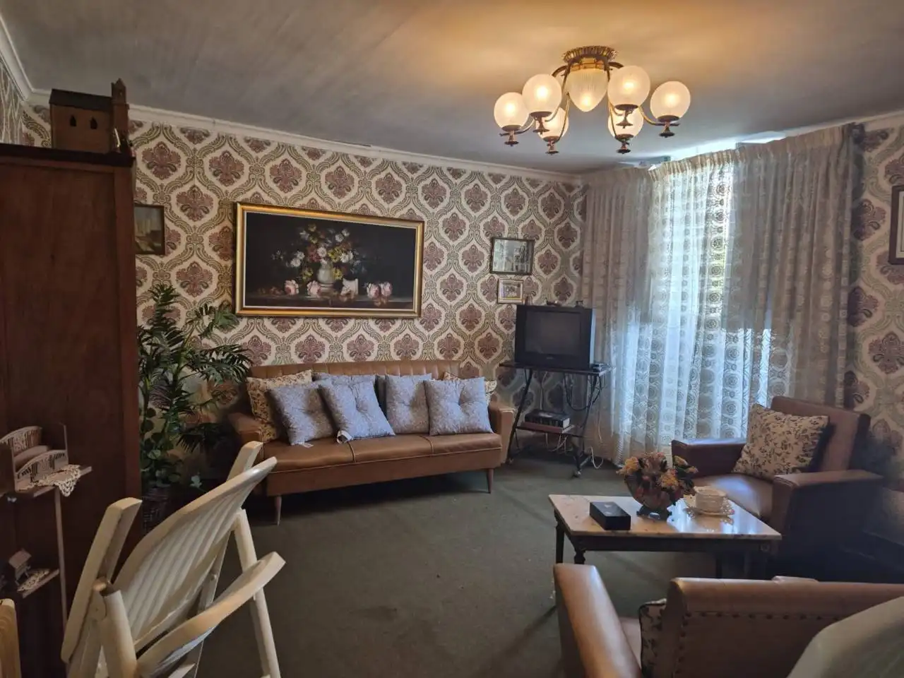 Sala d'estar de Casa o xalet en venda en Guitiriz