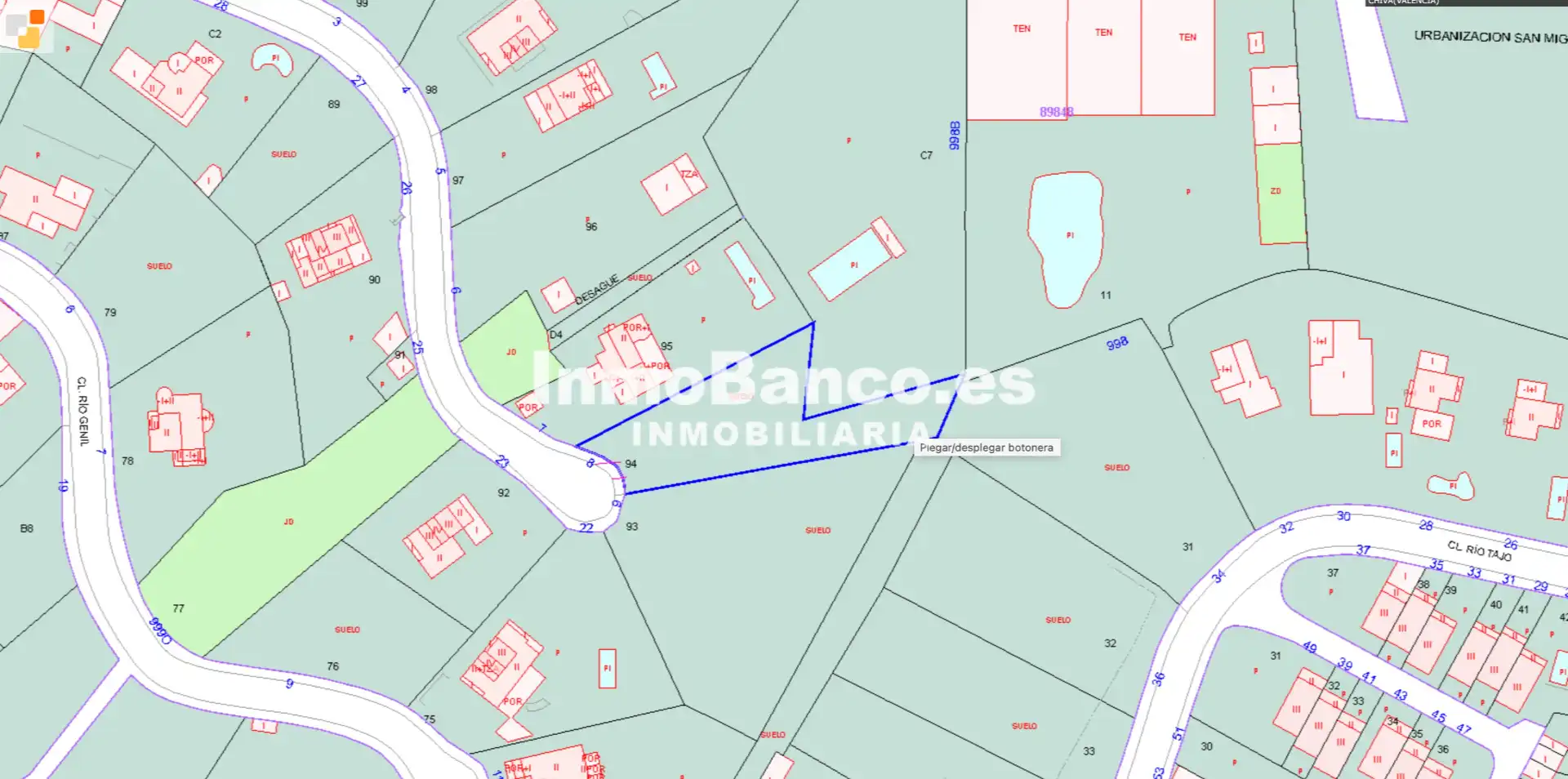 Wohnbaugrundstück zum Verkauf in Calle Río Gállego 1533, imagen 22