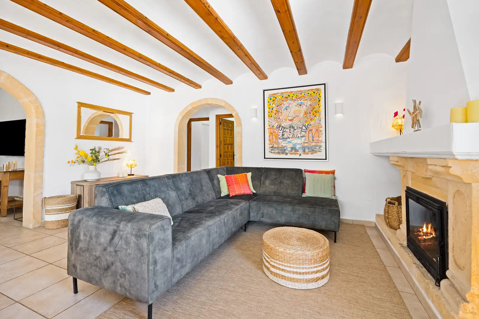Sala d'estar de Casa o xalet en venda en Jávea / Xàbia