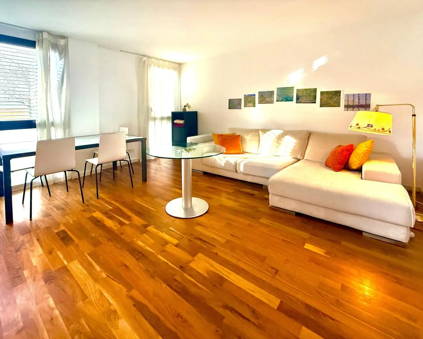 Sala de estar de Piso en venta en Bescanó con Aire acondicionado, Calefacción y Piscina comunitaria