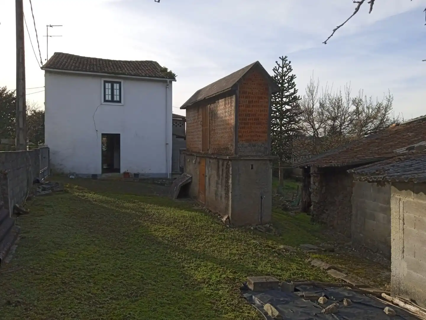 Vista exterior de Casa o xalet en venda en Betanzos