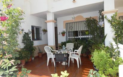 Terrace of Single-family semi-detached for sale in Roquetas de Mar  with Air Conditioner, Heating and Private garden