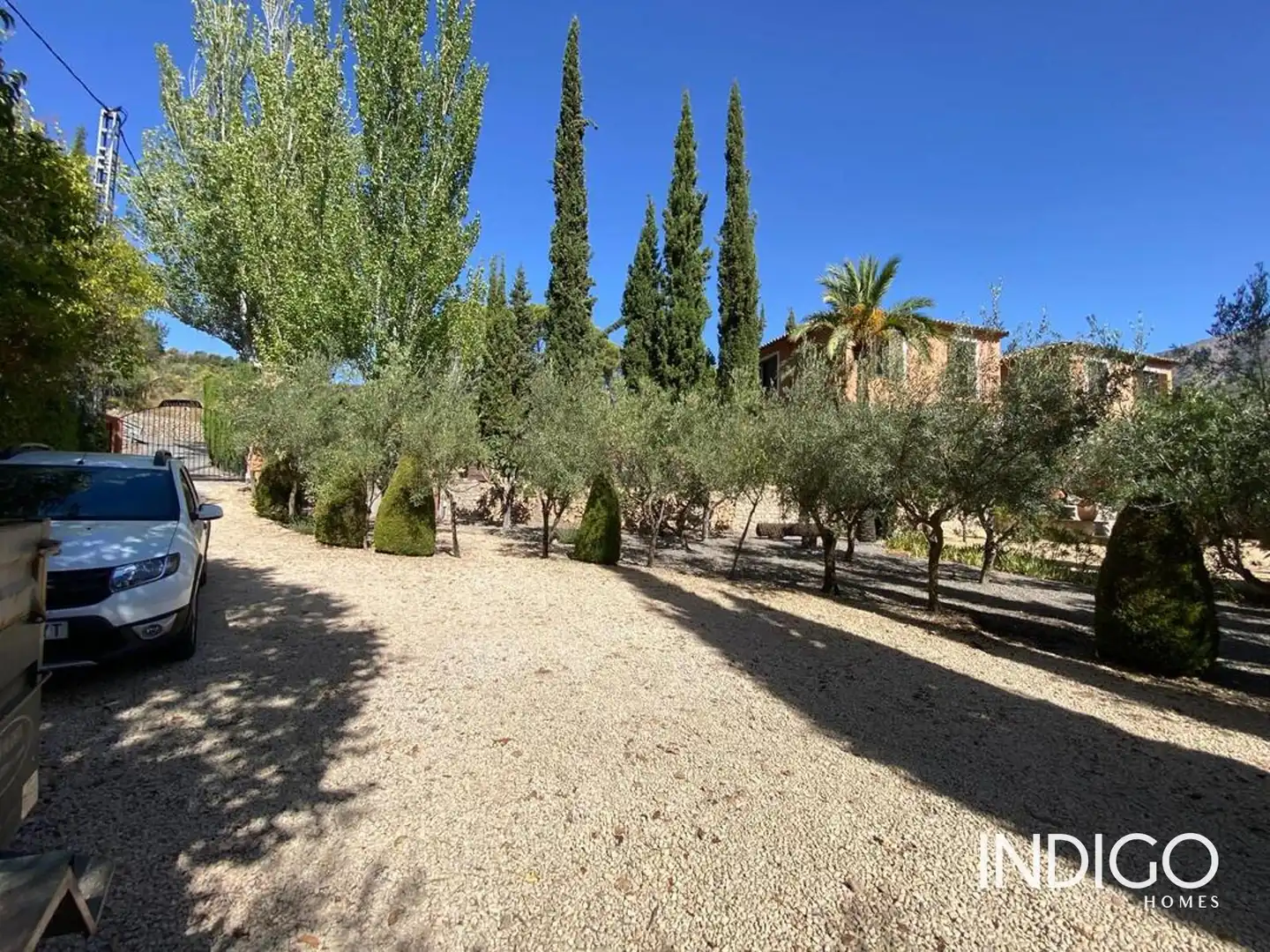 Jardí de Casa o xalet en venda en El Castell de Guadalest, Alicante