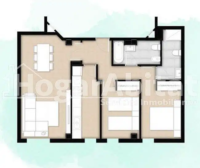 Wohnung mit Aufzug zum Verkauf in Avenida Serradal, imagen 58