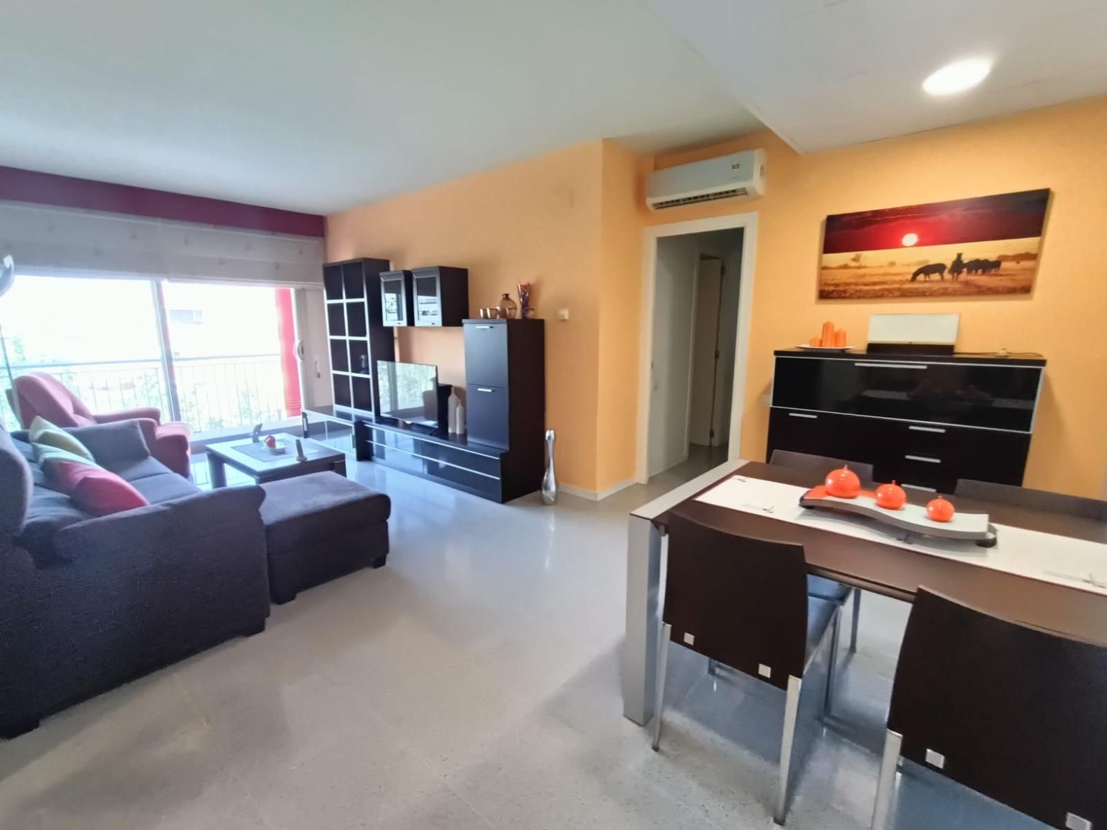 Sala d'estar de Apartament en venda en Sant Adrià de Besòs amb Aire condicionat, Calefacció i Terrassa