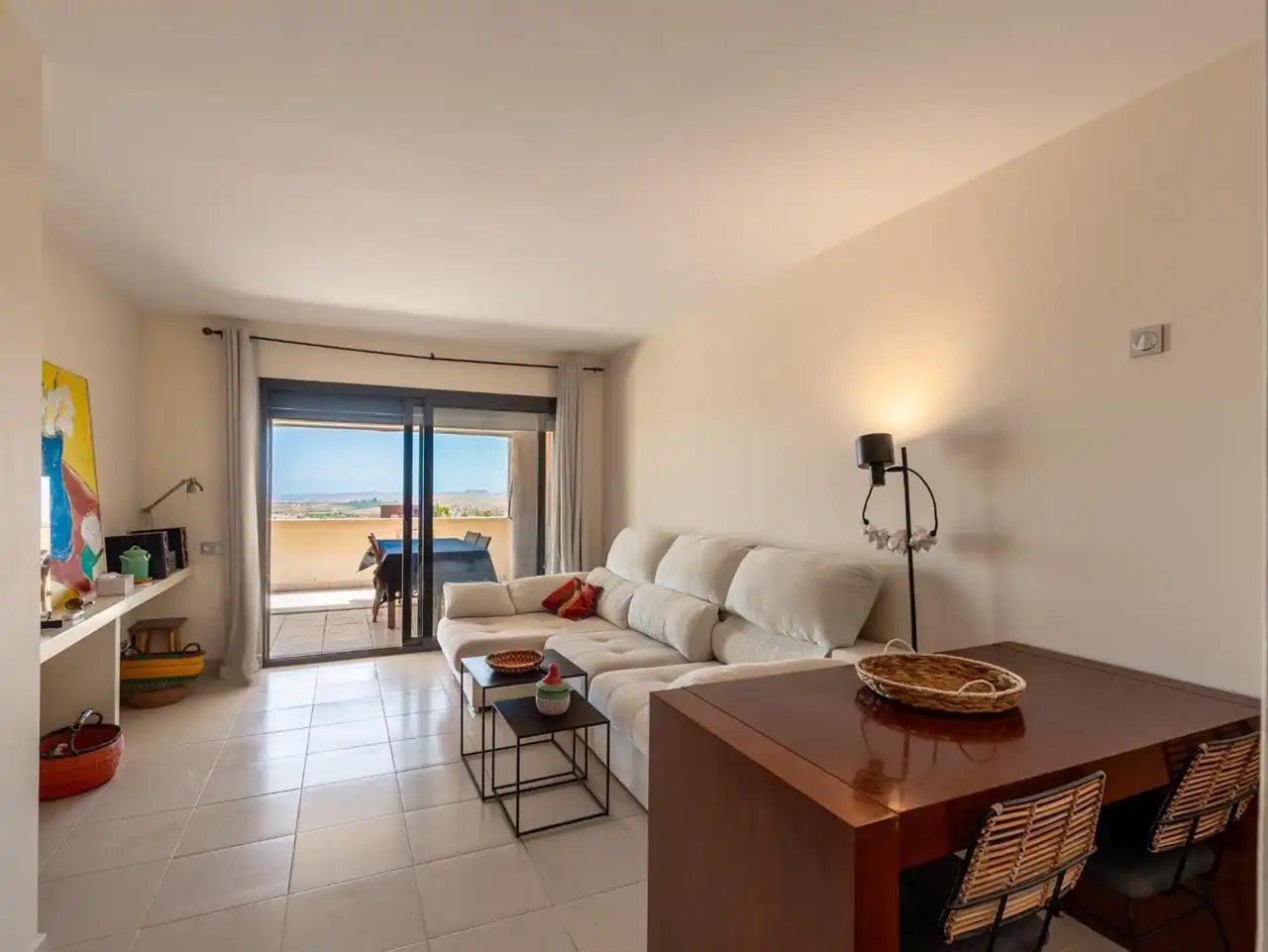 Living room of Apartments for sale in Vera  with Air Conditioner, Terrace and Storage room