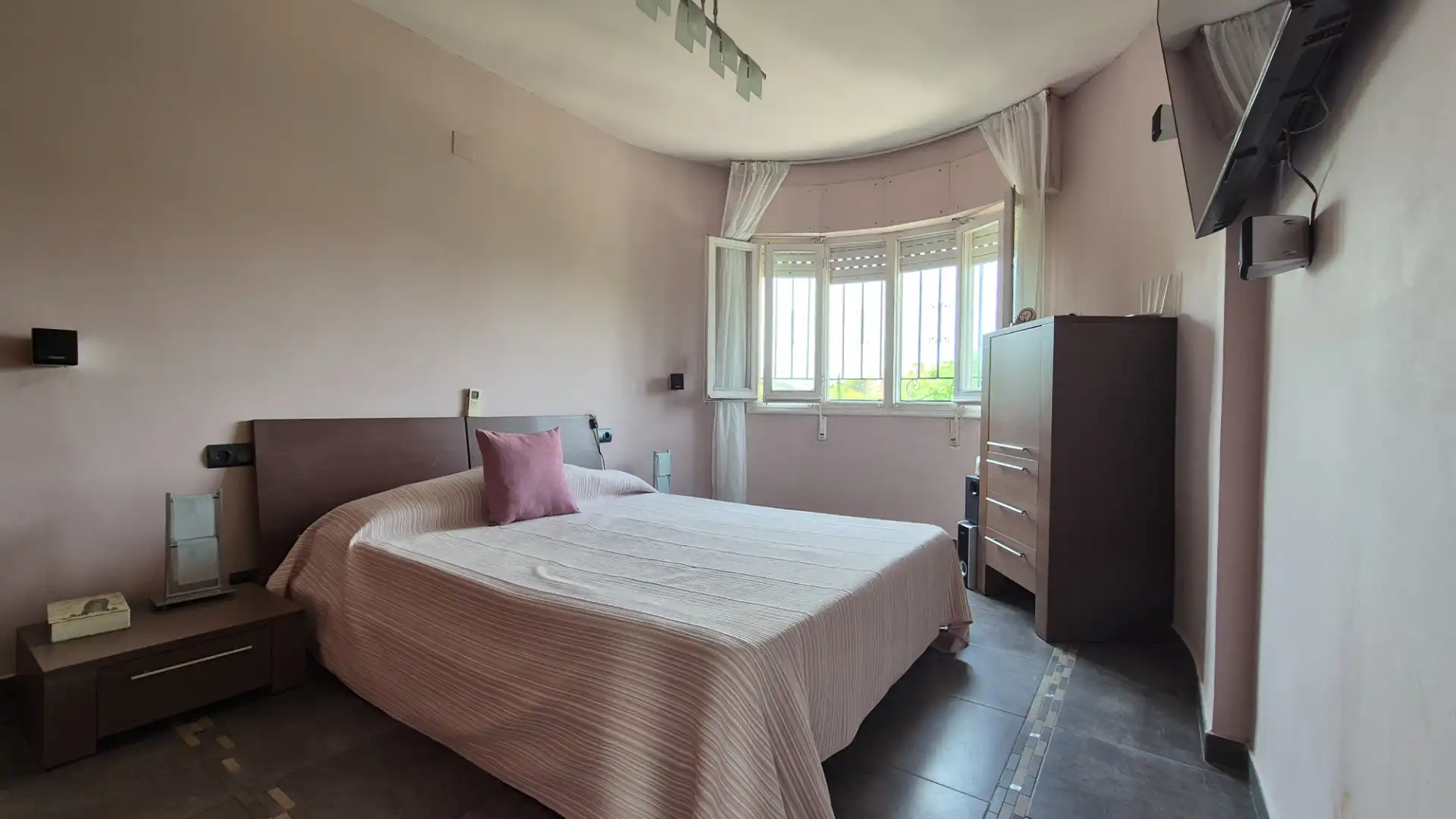 Bedroom of Detached homes for sale in Elche / Elx  with Air Conditioner, Heating and Terrace