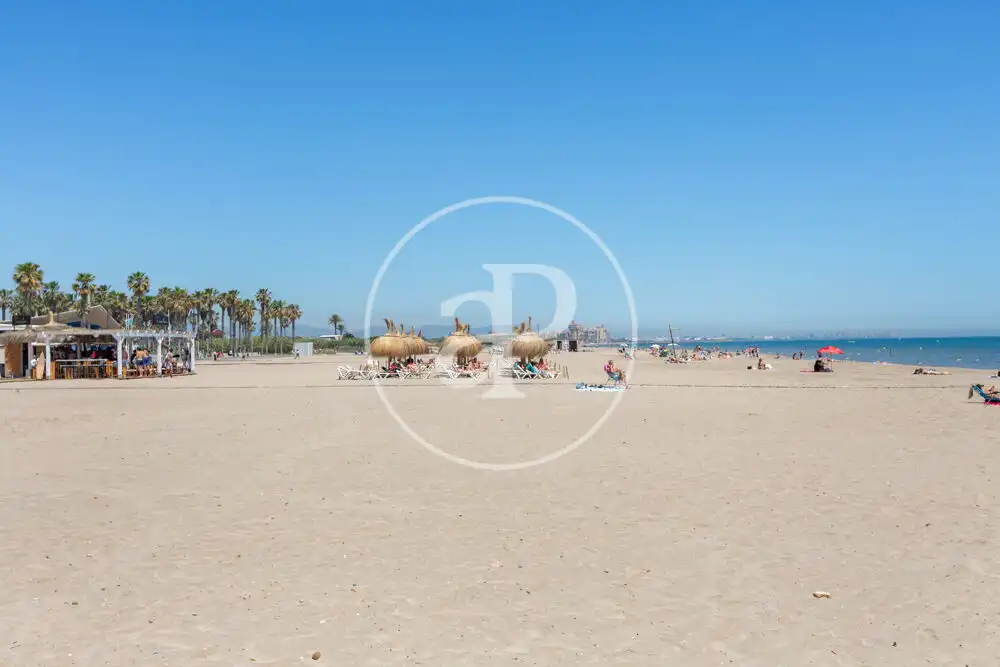Exterior view of Flat for sale in Alboraya  with Air Conditioner, Heating and Private garden