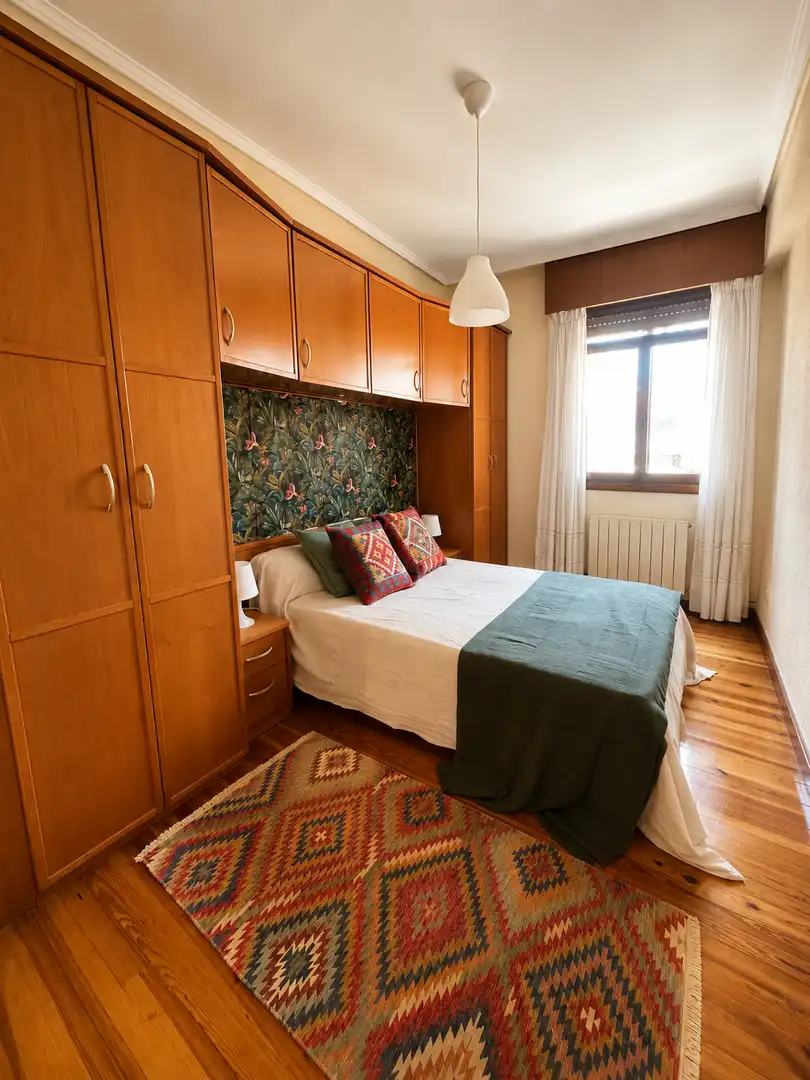 Bedroom of Flat for sale in Bilbao   with Heating and Terrace