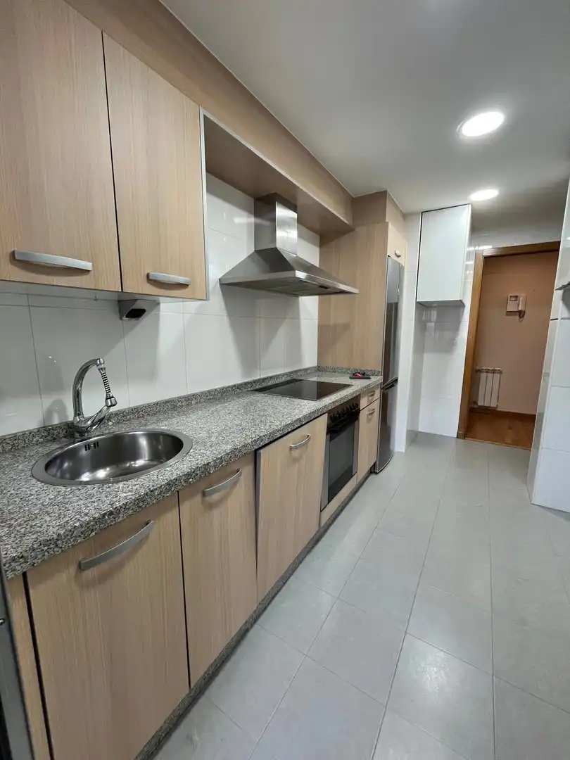 Kitchen of Flat for rent in Cambre   with Heating and Storage room