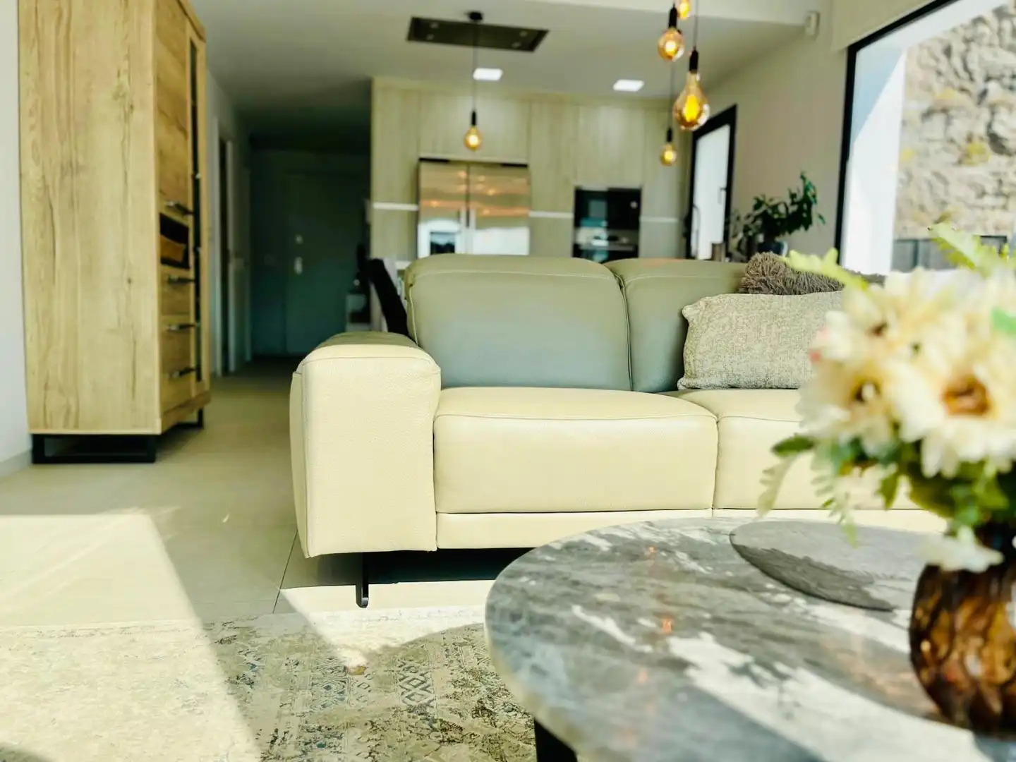 Living room of Houses for sale in Águilas  with Air Conditioner, Heating and Private garden