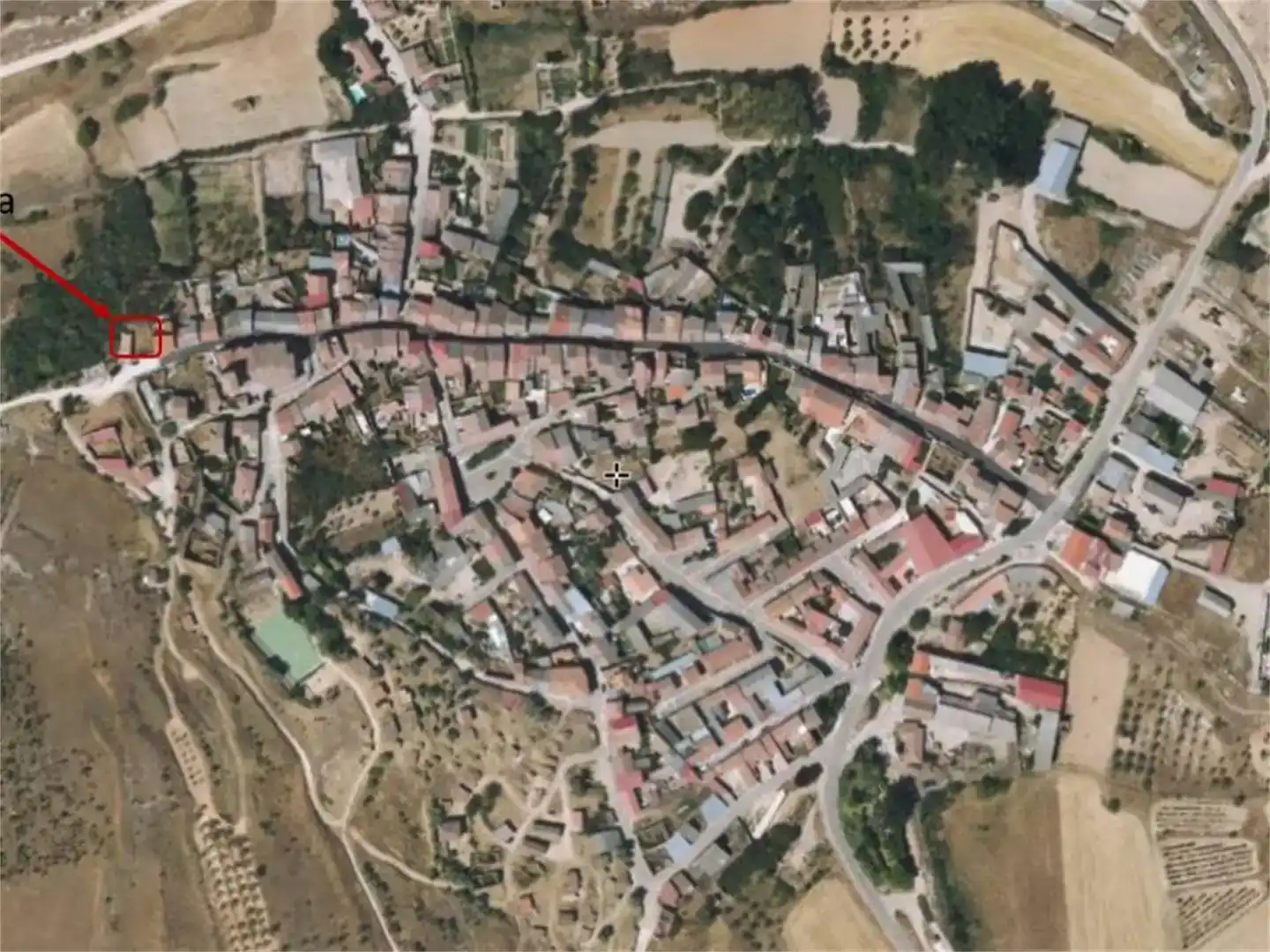 Vista exterior de Casa o xalet en venda en San Martín de Rubiales