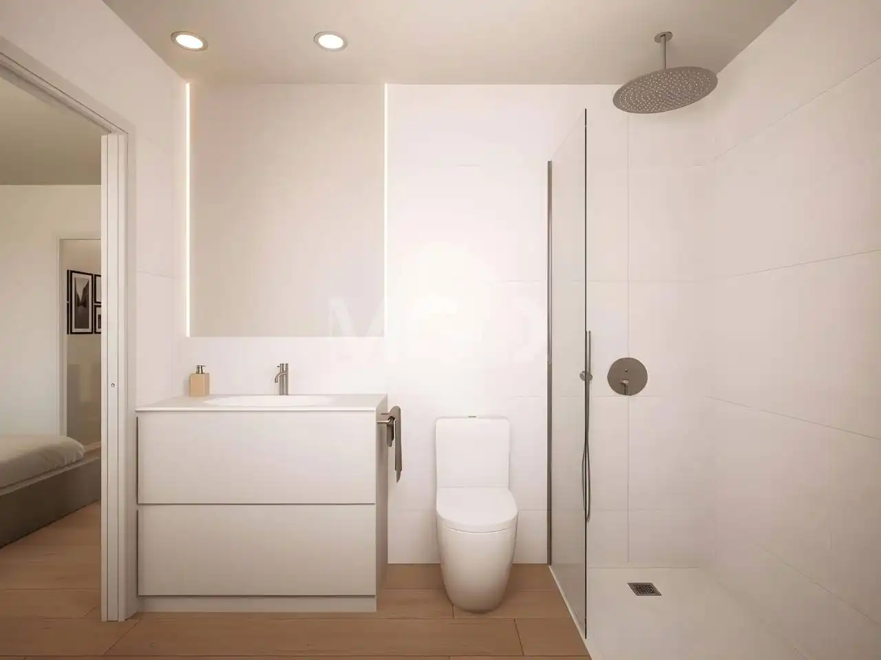 Baño de Casa o chalet en venta en Sant Hipòlit de Voltregà con Aire acondicionado, Calefacción y Jardín privado