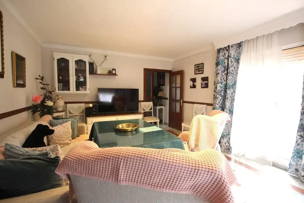 Living room of Houses for sale in Jerez de la Frontera  with Air Conditioner, Private garden and Terrace