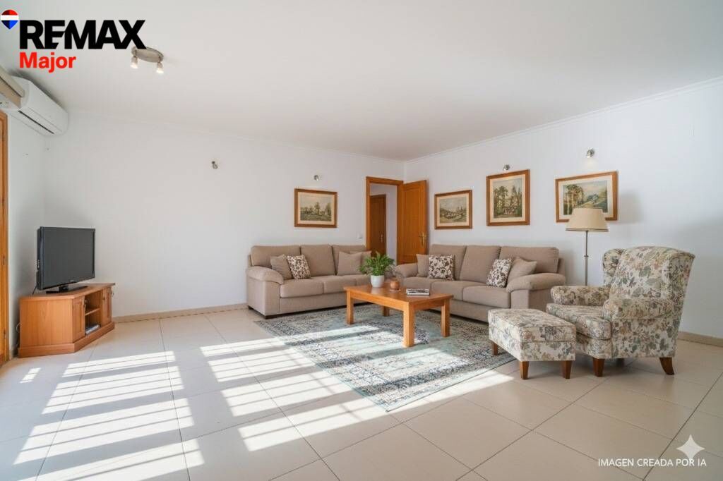 Living room of Planta baja for sale in Consell  with Air Conditioner