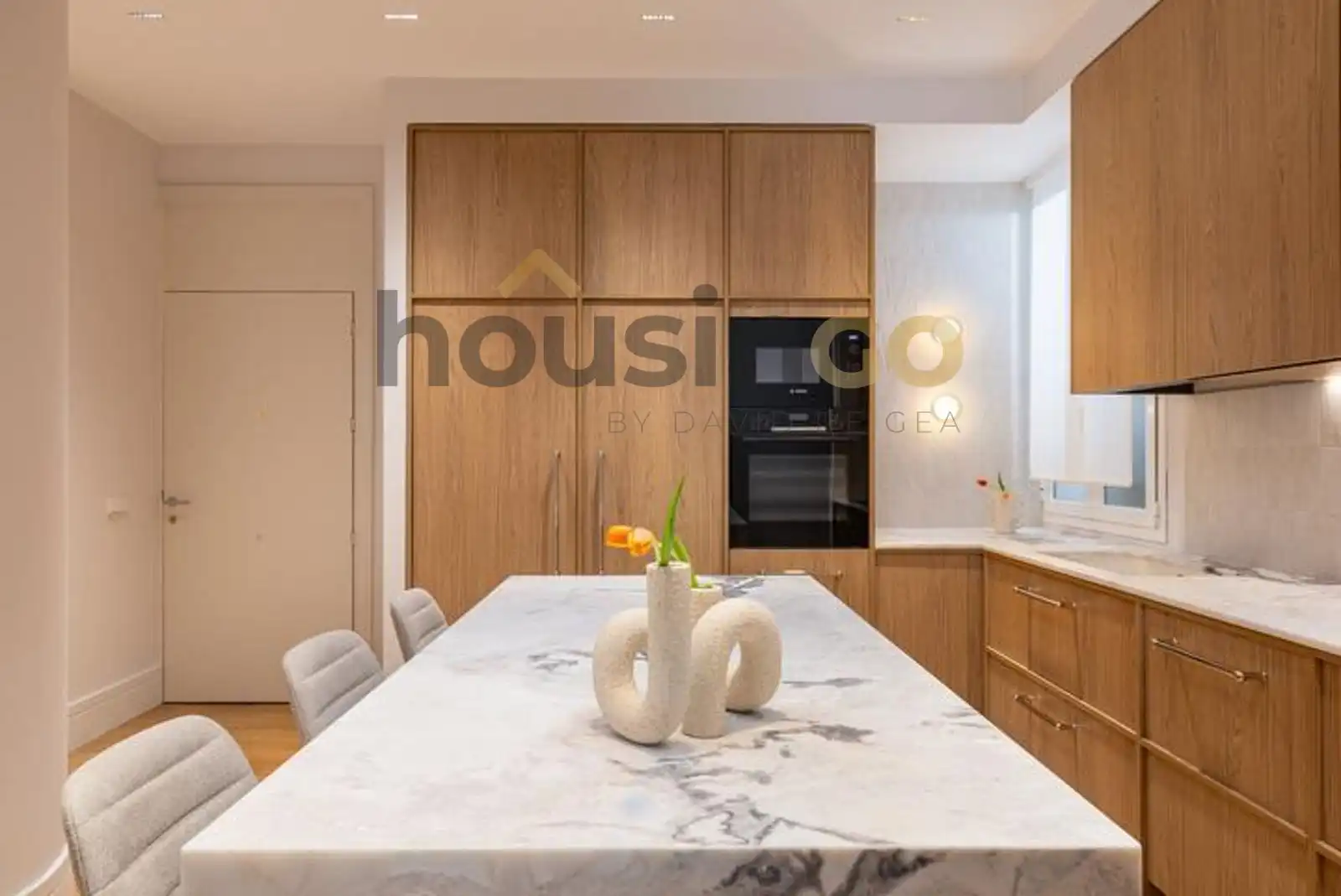 Küche von Wohnung zum Verkauf in Madrid mit Klimaanlage, Heizung und Terrasse