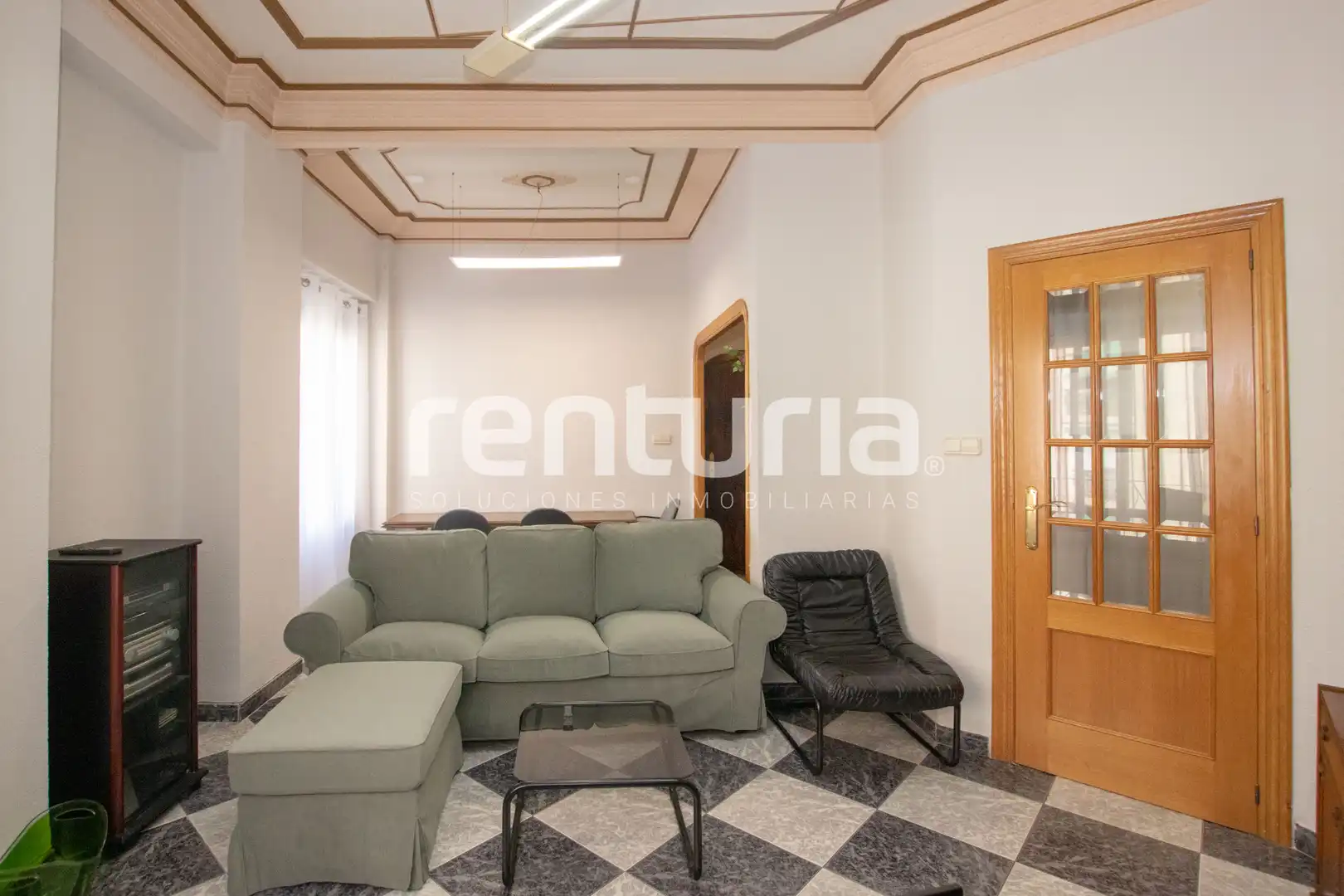 Living room of Flat for rent in Extramurs