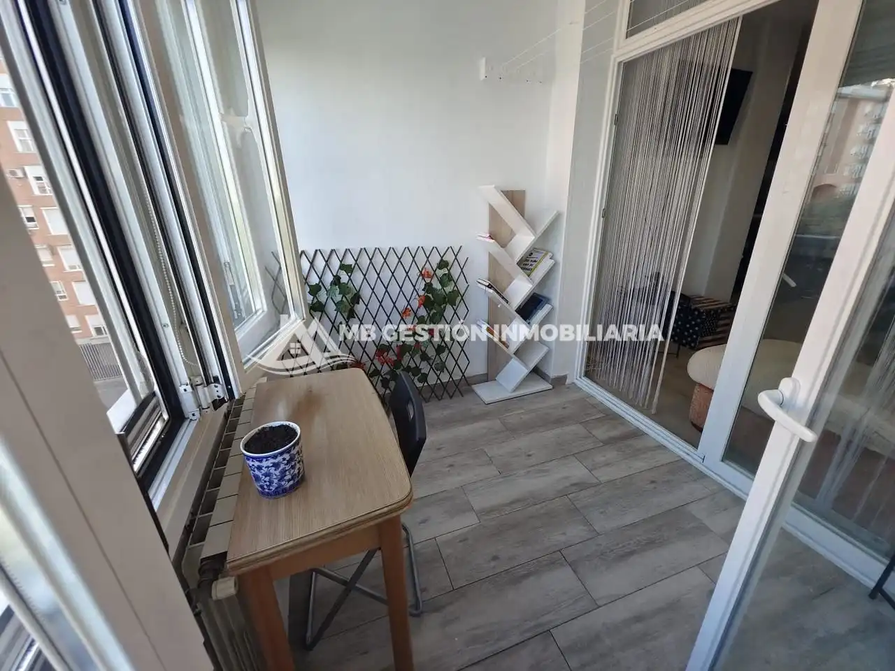Terrasse von Wohnung zur untervermieten in Fuenlabrada mit Klimaanlage, Heizung und Möbliert