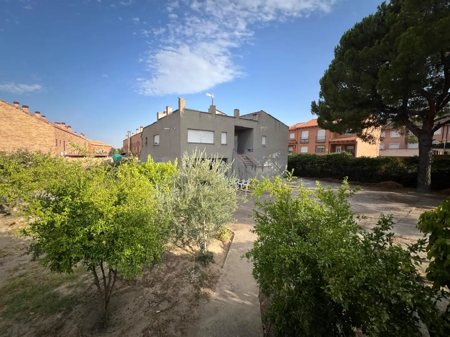 Vista exterior de Casa o chalet en venta en Numancia de la Sagra con Piscina