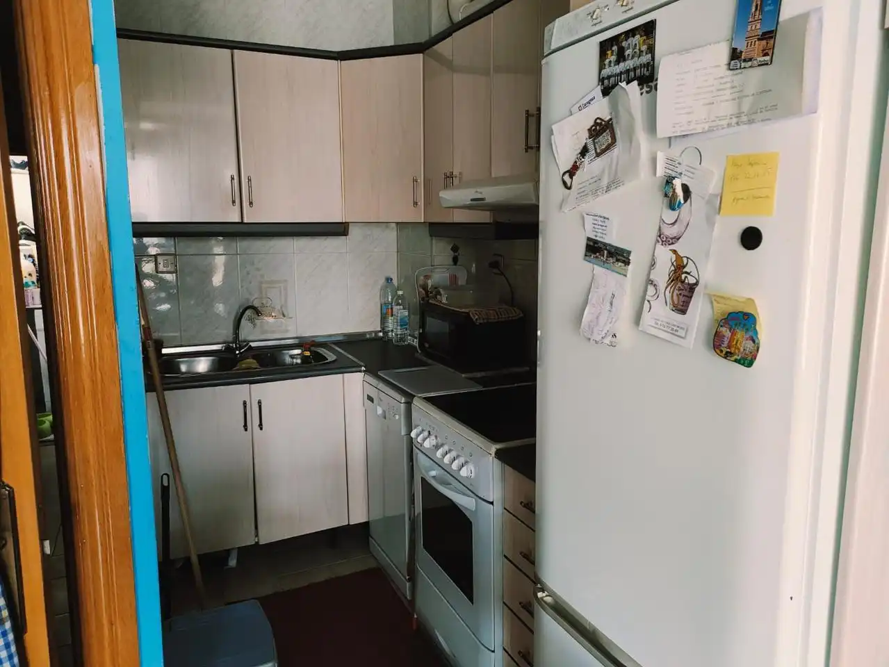 Kitchen of Flat for sale in Zaragoza  with Air Conditioner, Heating and Storage room