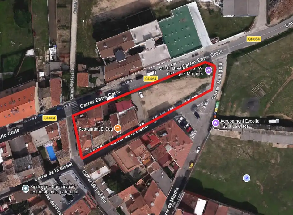 Wohnbaugrundstück zum Verkauf in Carrer de la Bisbal 47
