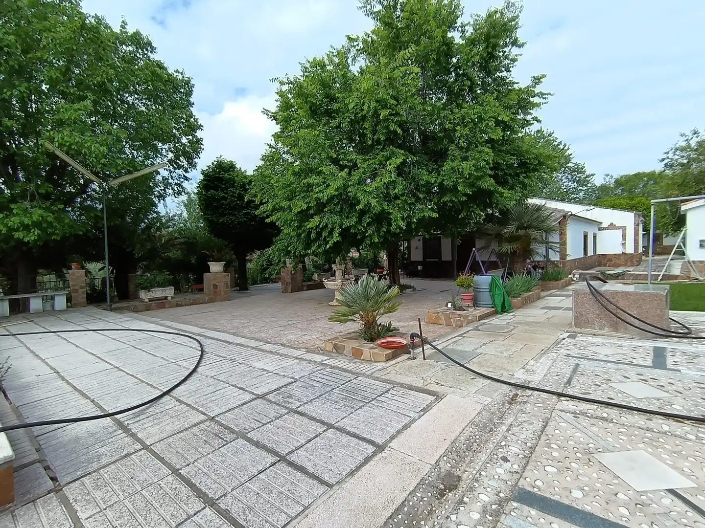 Vista exterior de Casa o chalet en venta en Brazatortas con Aire acondicionado, Calefacción y Jardín privado