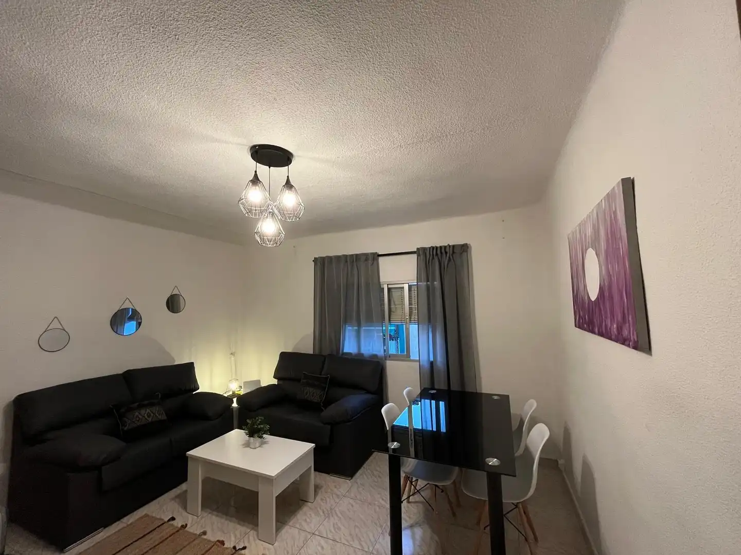 Wohnzimmer von Wohnung zur Miete in Chana