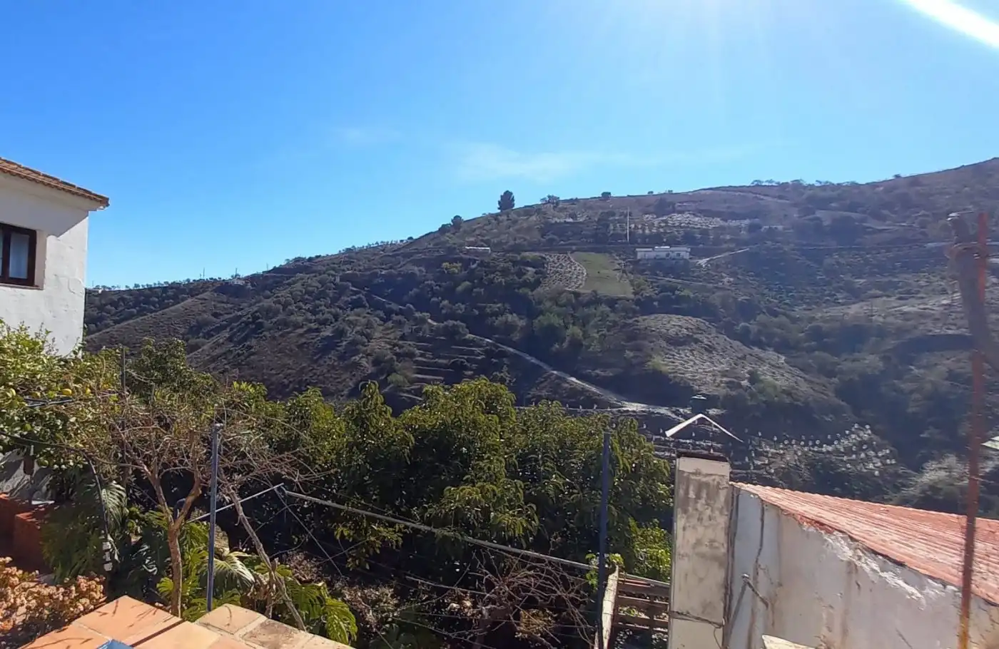 Exterior view of Country homes for sale in Cútar  with Private garden, Terrace and Storage room