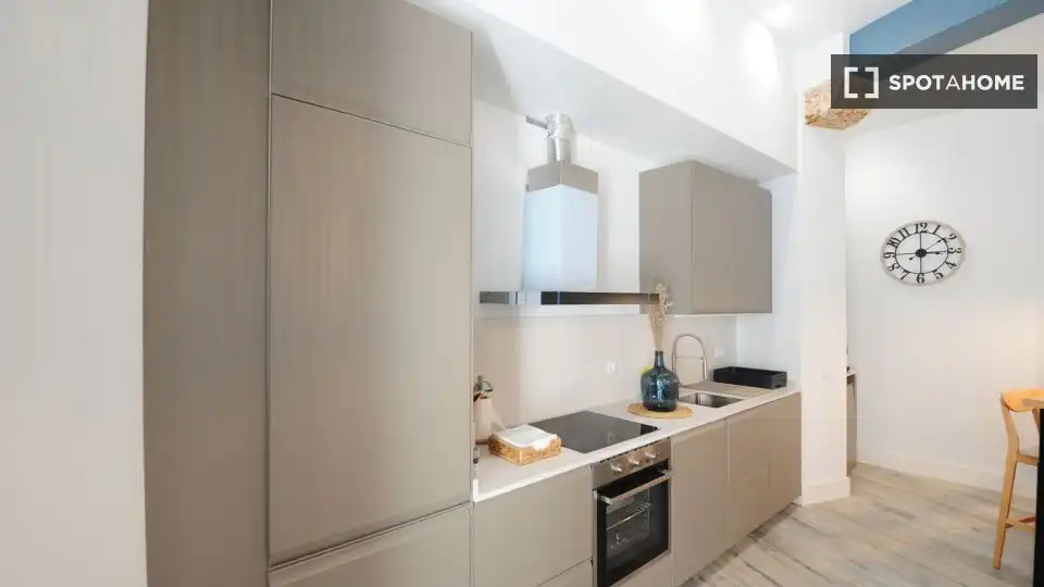 Kitchen of Flat for share in Cádiz  with Air Conditioner, Heating and Furnished