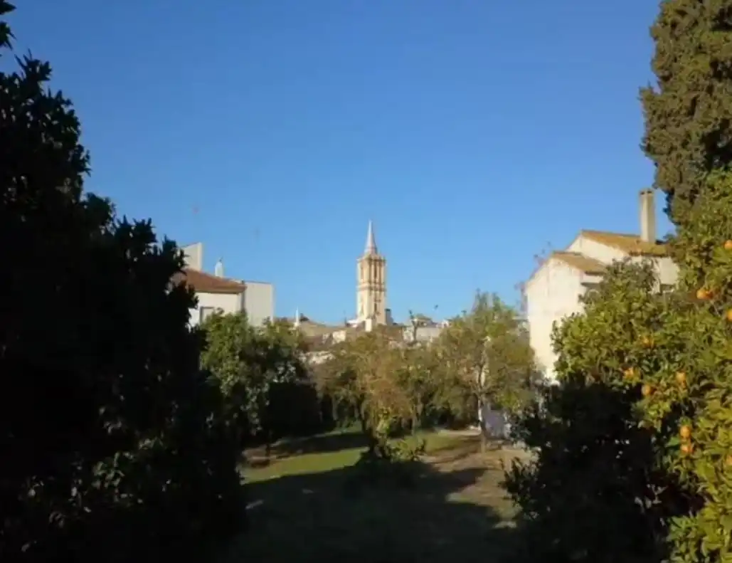 Vista exterior de Casa o chalet en venta en Beas con Jardín privado