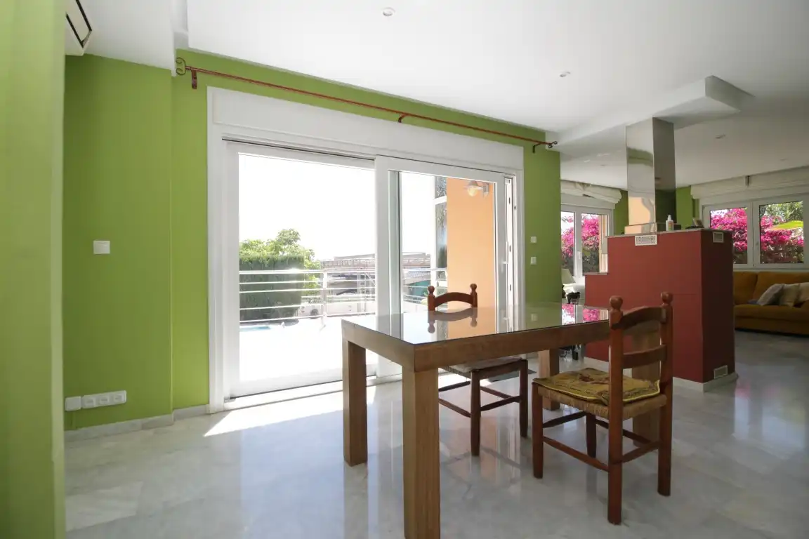 Dining room of Houses for sale in Vélez-Málaga  with Air Conditioner, Heating and Private garden