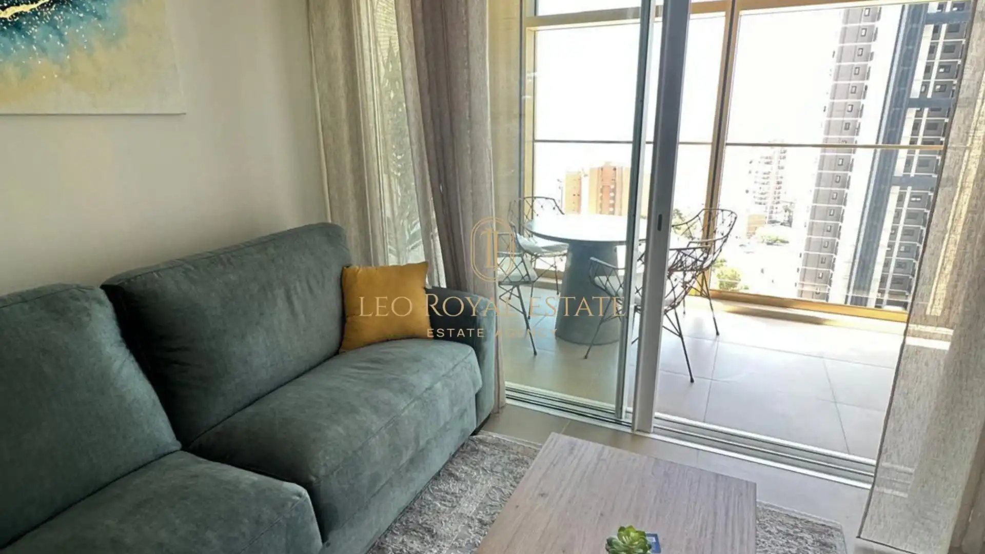 Balcony of Apartments for sale in Benidorm  with Air Conditioner, Private garden and Storage room