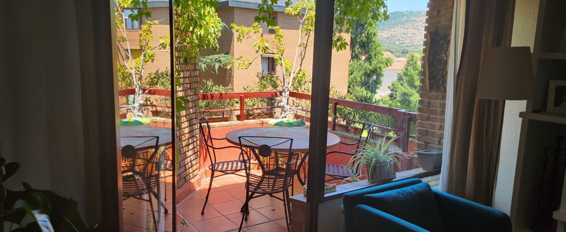 Terrace of Flat to rent in Alpedrete  with Heating, Terrace and Furnished
