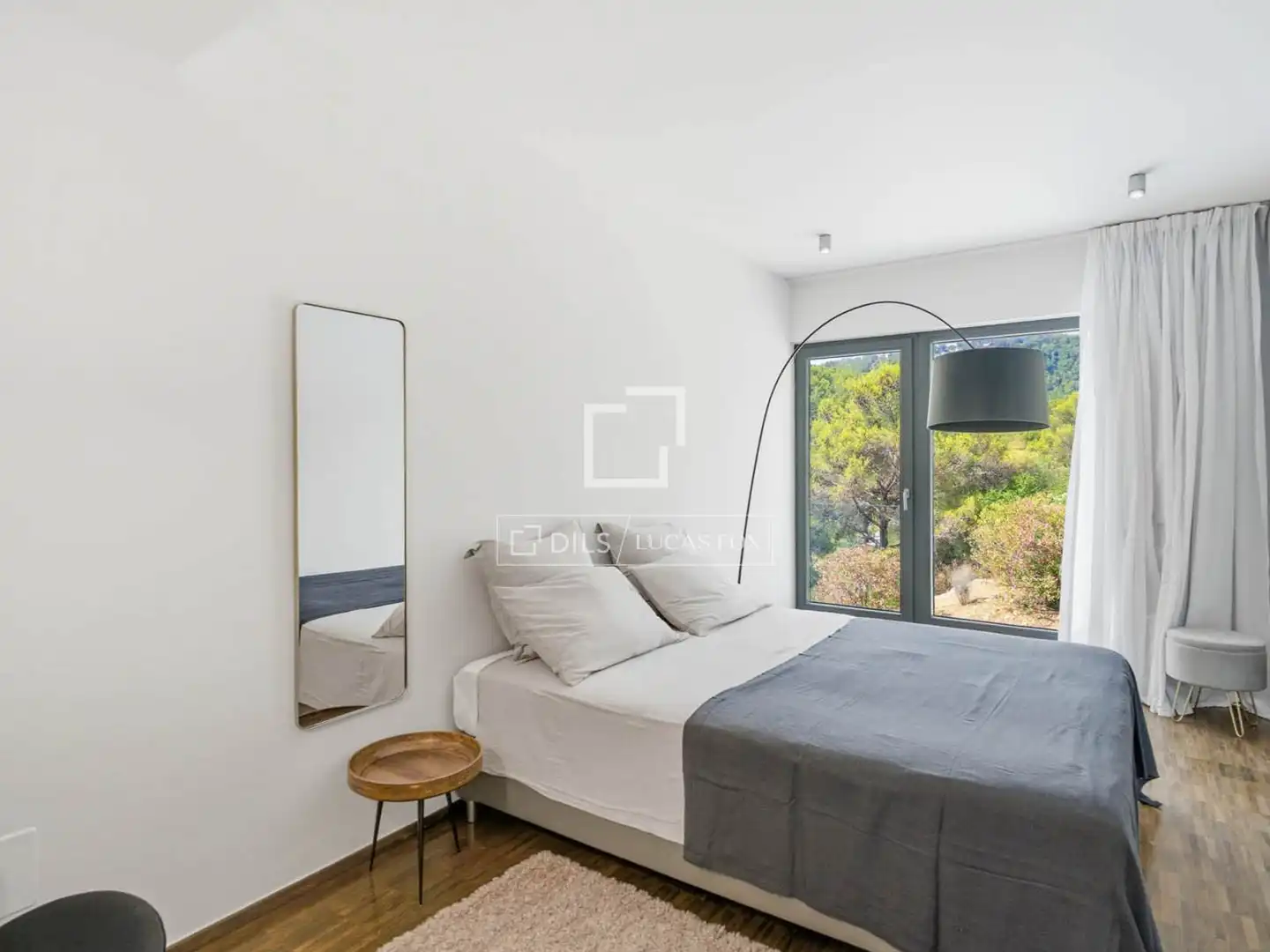 Schlafzimmer von Haus oder Chalet zur Miete in  Palma de Mallorca mit Klimaanlage, Heizung und Privatgarten