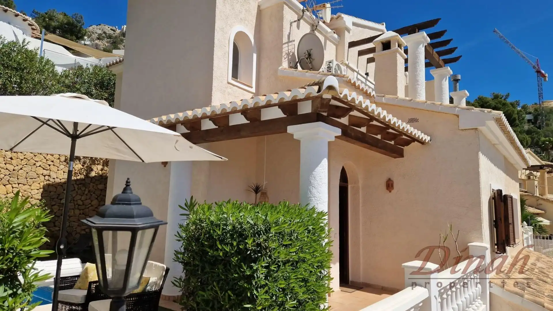 Vista exterior de Casa o chalet en venta en Altea con Aire acondicionado, Calefacción y Piscina