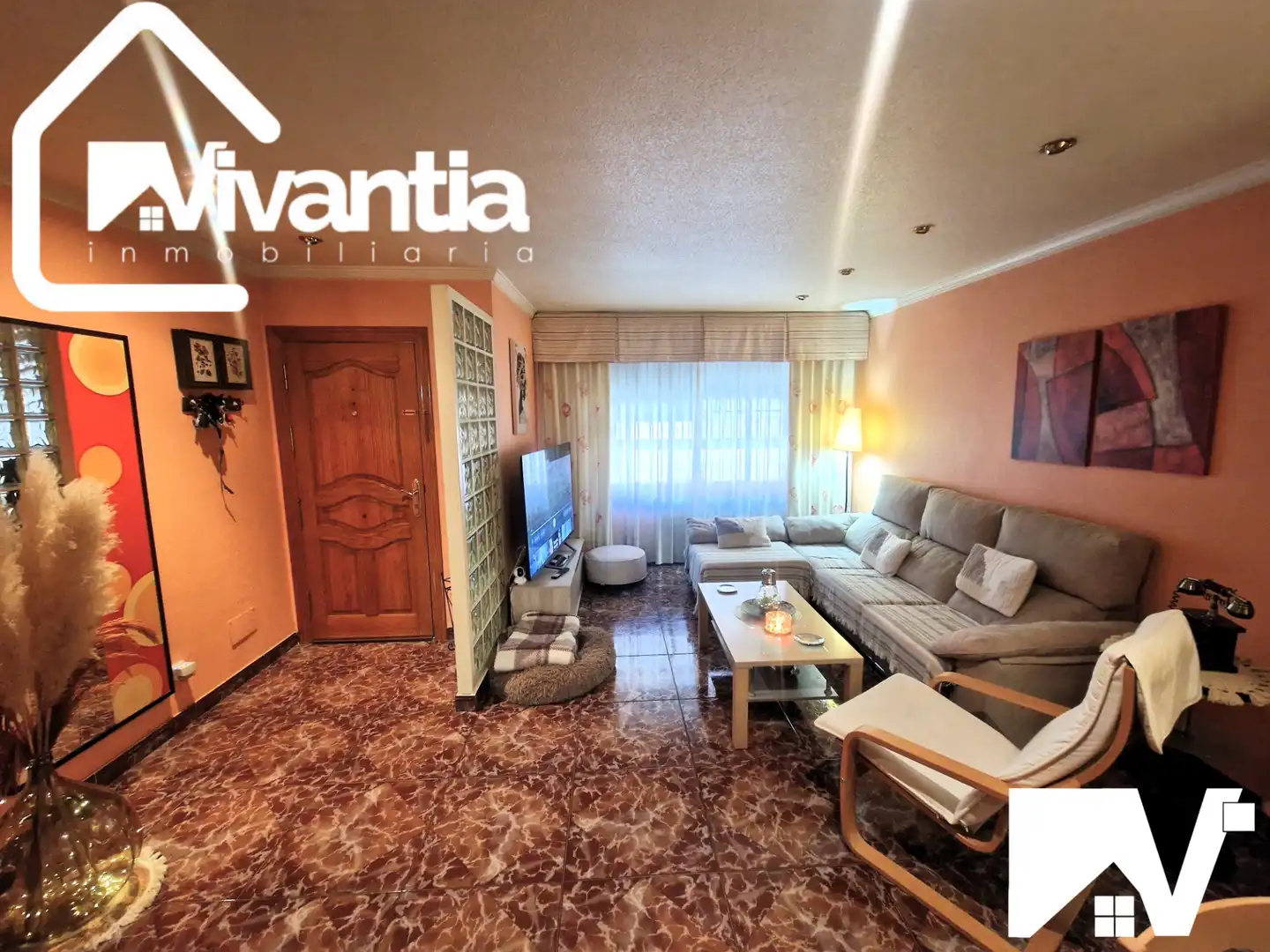 Sala de estar de Dúplex en venta en Lorca con Calefacción, Terraza y Trastero