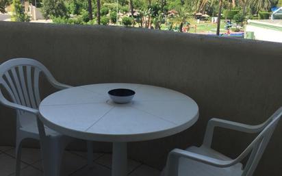 Terrace of Apartment to rent in Benalmádena  with Air Conditioner, Terrace and Swimming Pool