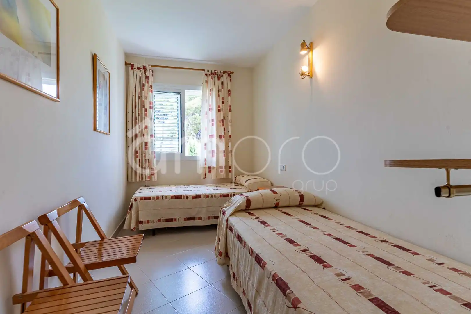 Schlafzimmer von Wohnung zum Verkauf in Torredembarra mit Klimaanlage, Terrasse und Schwimmbad