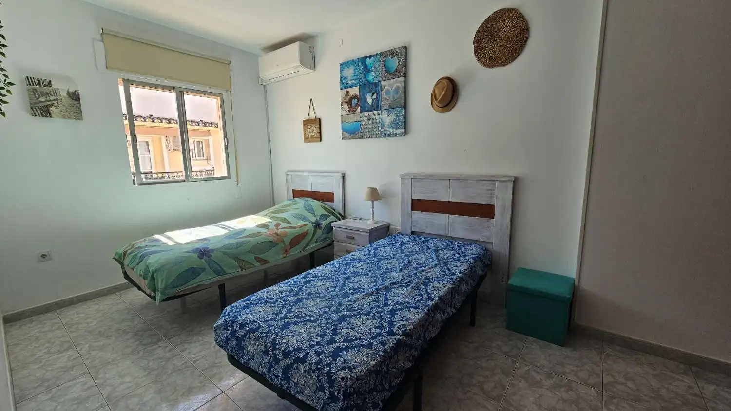 Dormitori de Apartament de lloguer en Torremolinos amb Aire condicionat, Calefacció i Terrassa