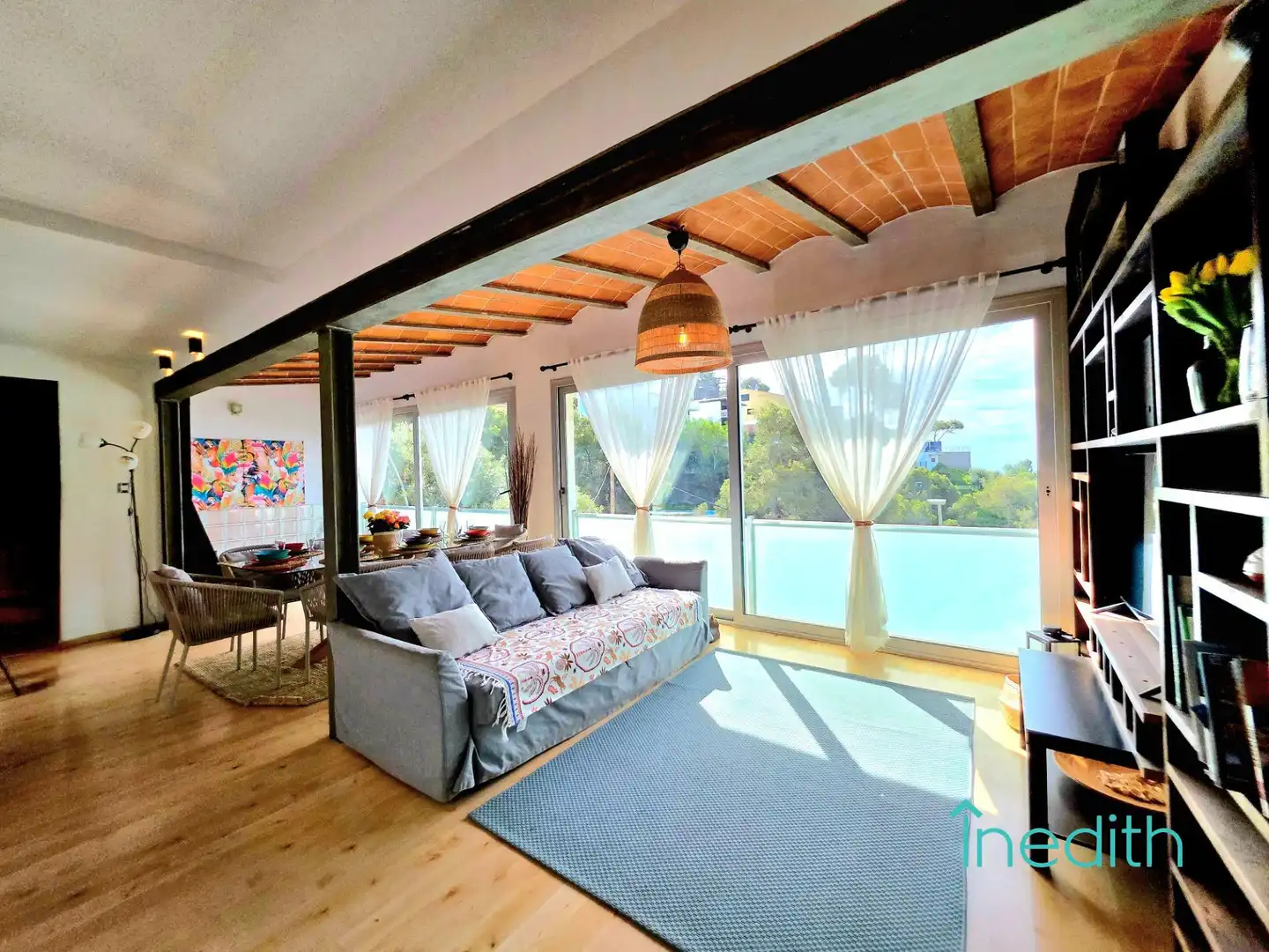 Living room of Houses for sale in Castelldefels  with Air Conditioner, Heating and Private garden