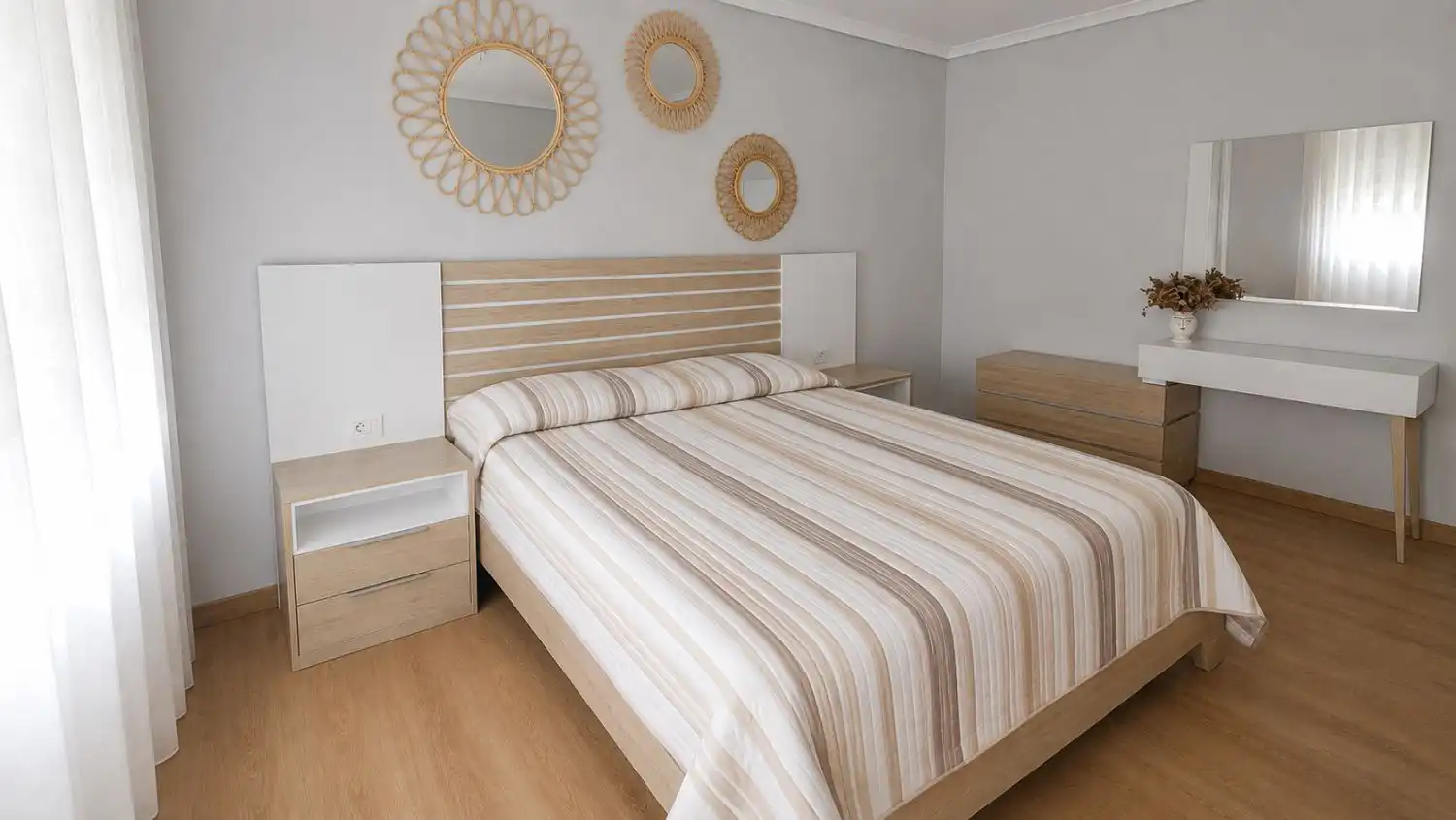 Schlafzimmer von Wohnung zum Verkauf in Sant Joan de Moró mit Klimaanlage, Heizung und Abstellraum