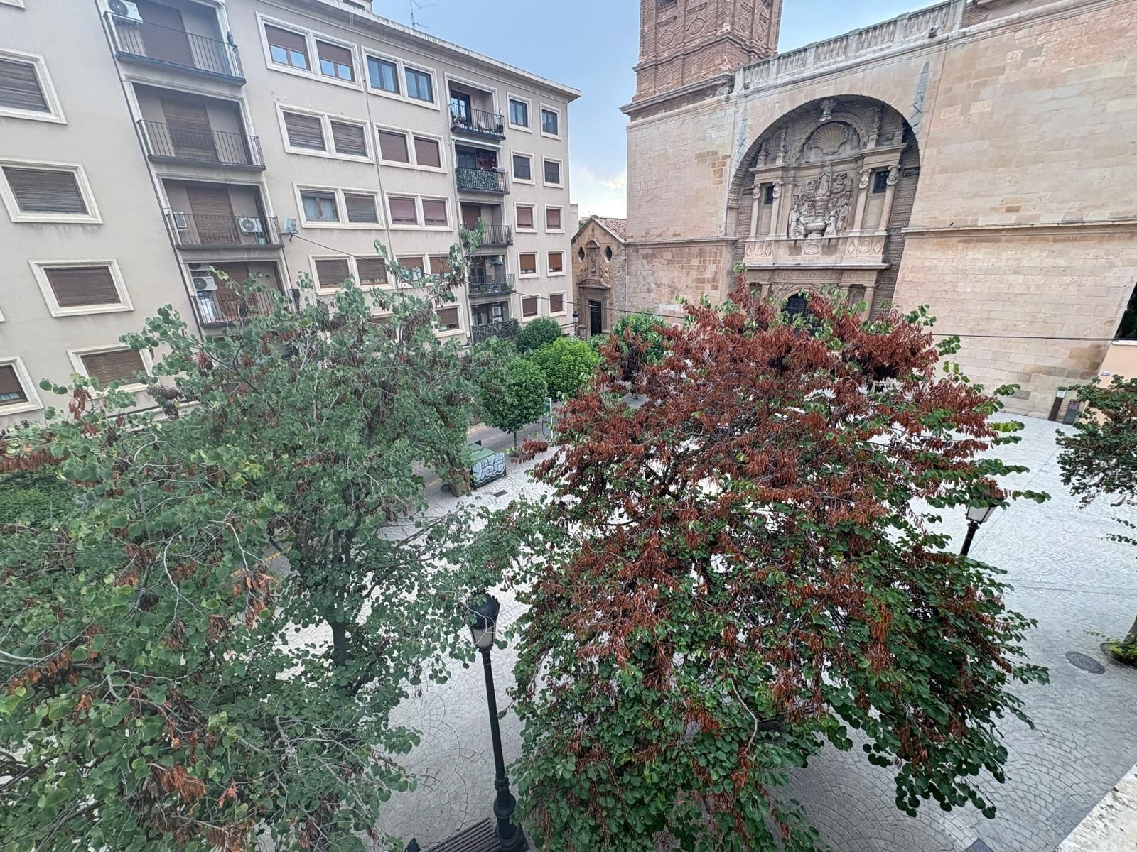 Vista exterior de Piso de alquiler en Almansa con Aire acondicionado y Calefacción